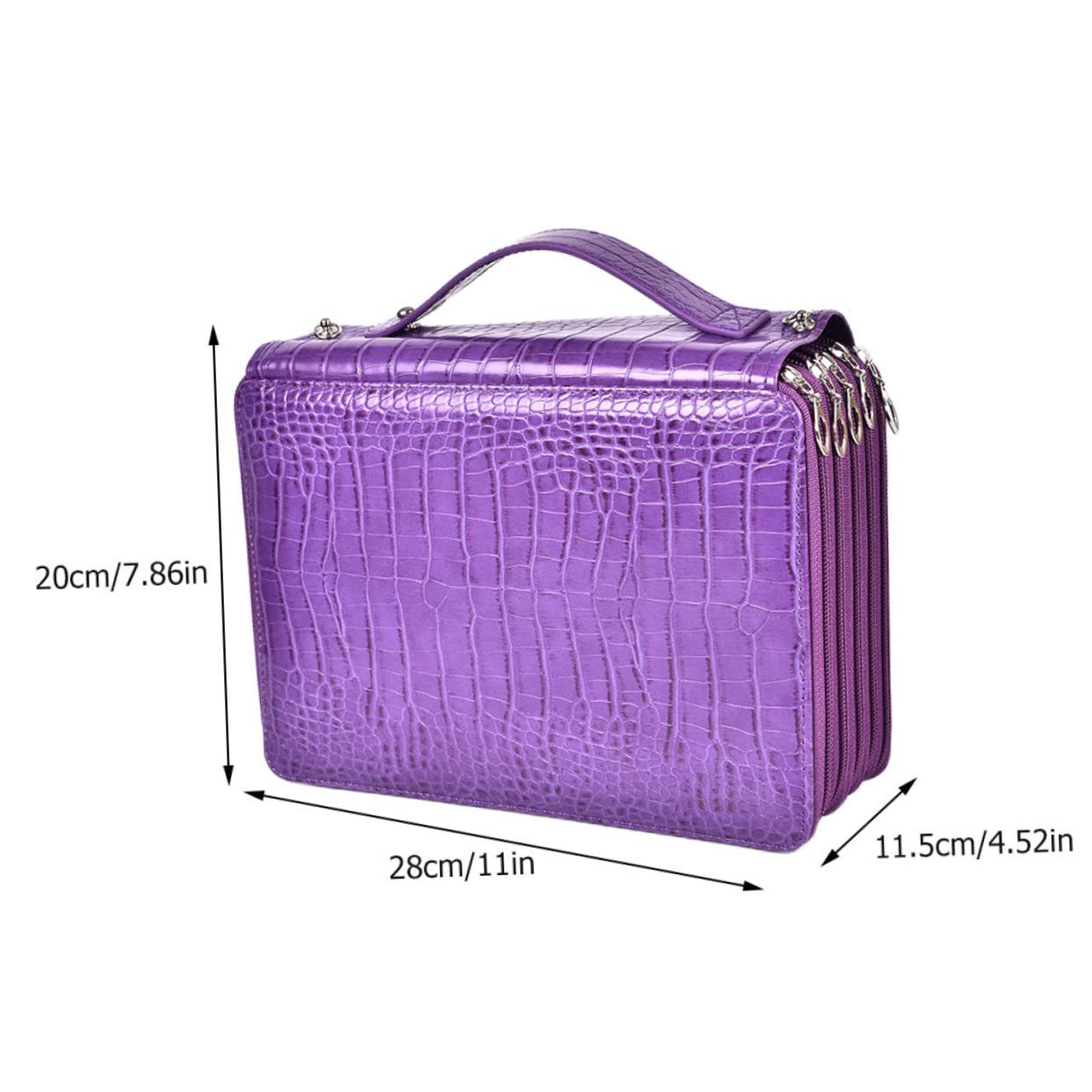 NUOBESTY Astuccio Per Matite Creativo Astuccio Per Cancelleria Borsa Portaoggetti Portatile Per Scuola Organizza Penne e Matite