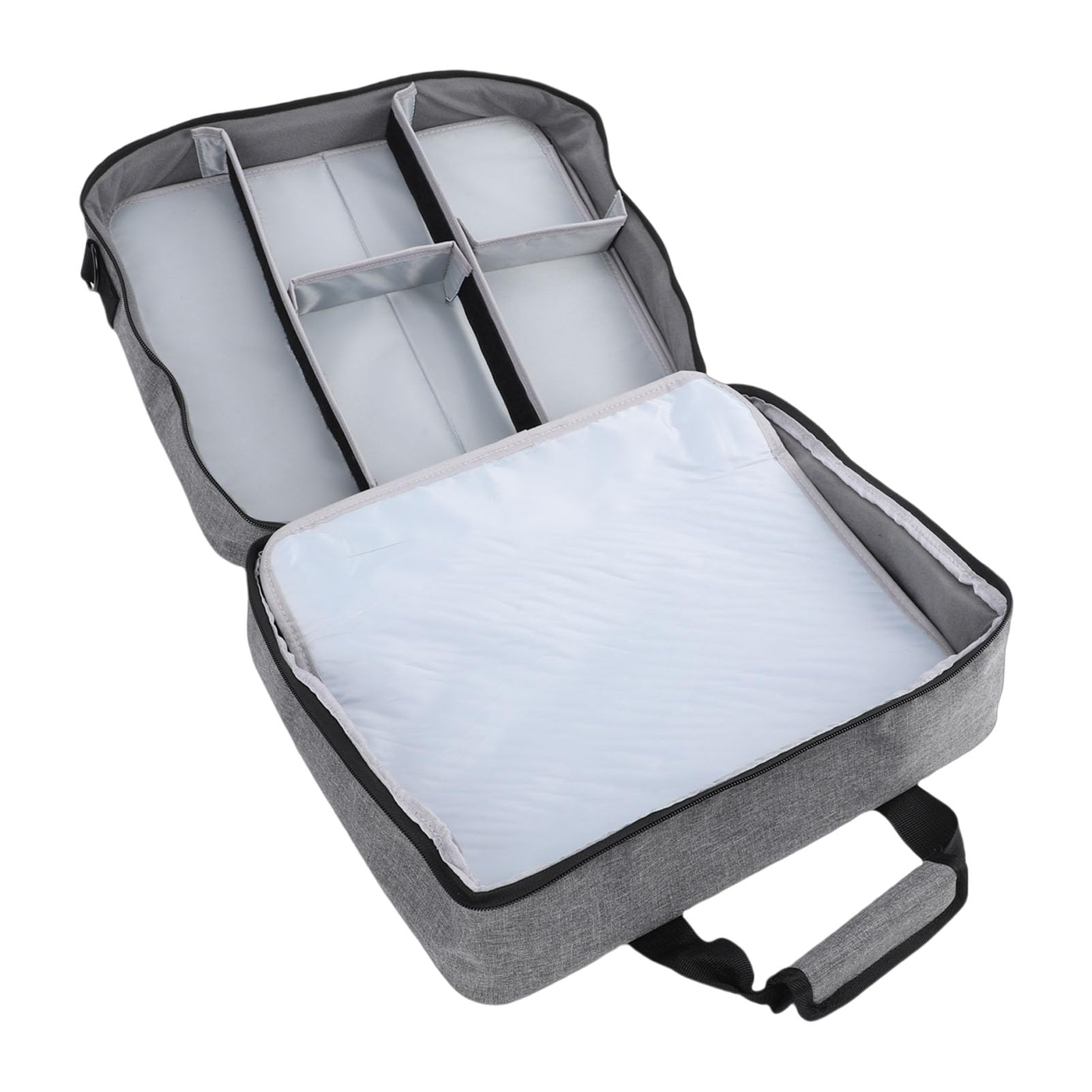 Regulowany Pasek na ramię, Przenośna Konsola Miksująca Etui na Mikser z Wieloma Kieszeniami do Transportu, Wykonane z Płótna, Odpowiednie do Podcastów, Podróży i Występów