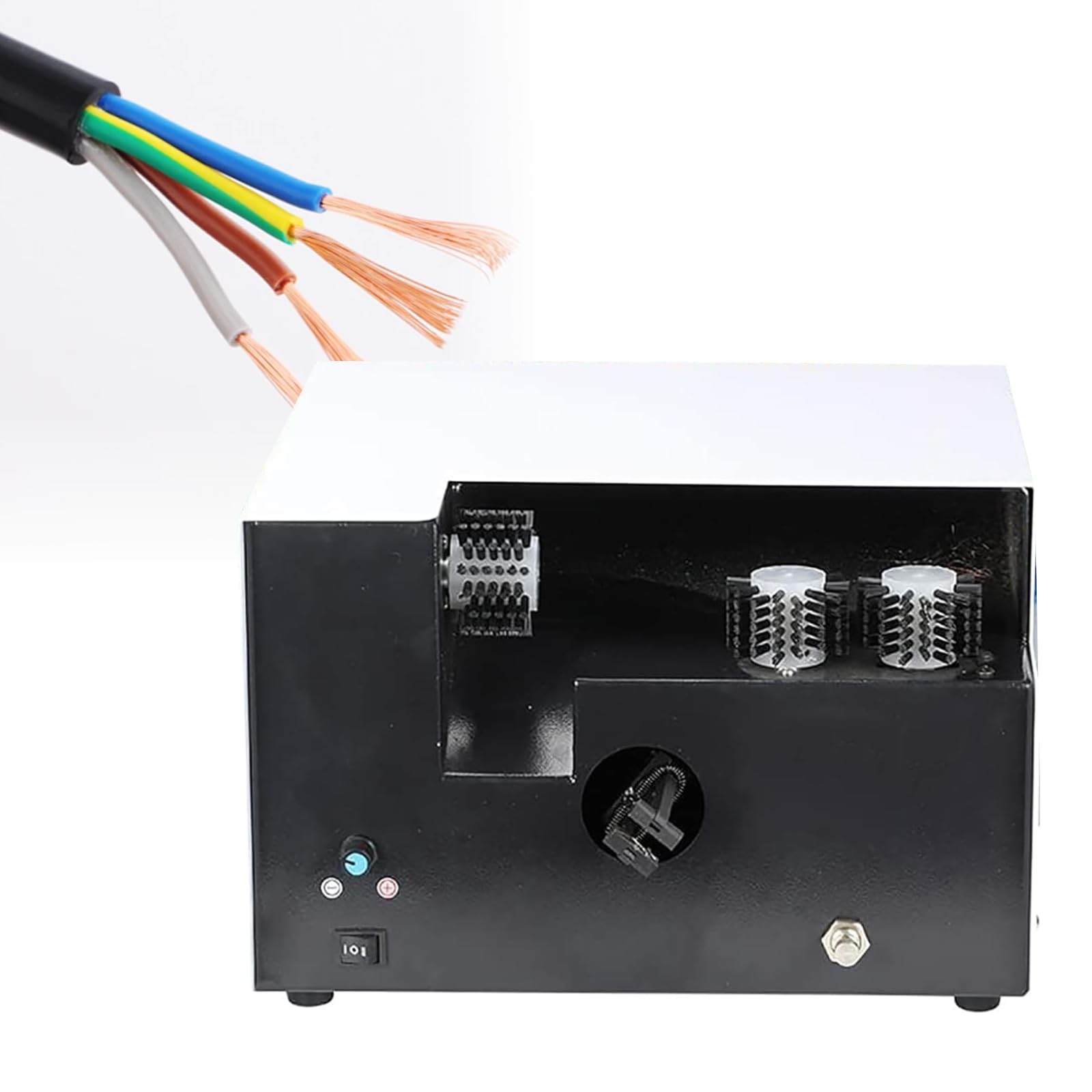 ZHENYUWANG High-speed single-station cable twisting machine, fully automatic elastic clamping structure, professional shielded braided wire processing equipment