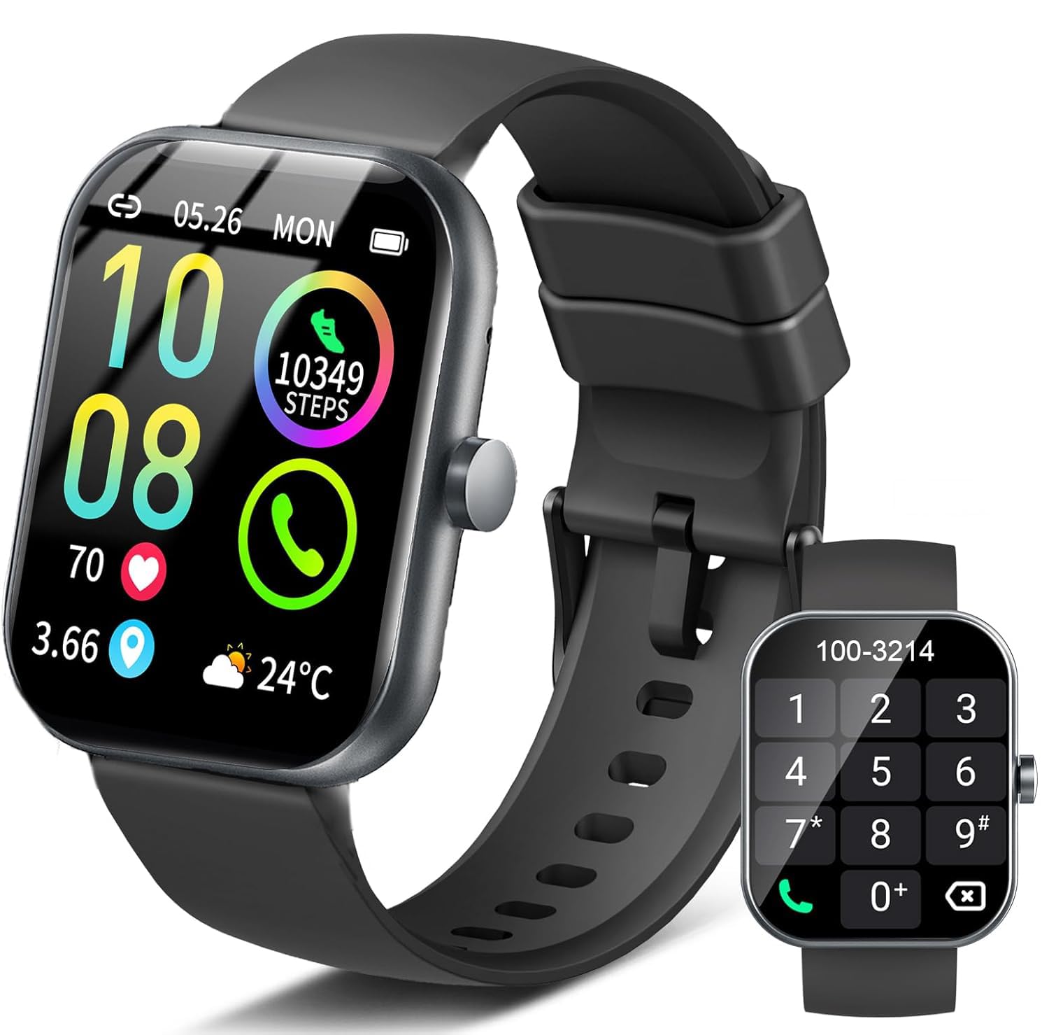 Montre Intelligente Femmes Hommes, Smartwatch 1,83 HD Montre Intelligente Femmes Hommes, Smartwatch 1,83 HD