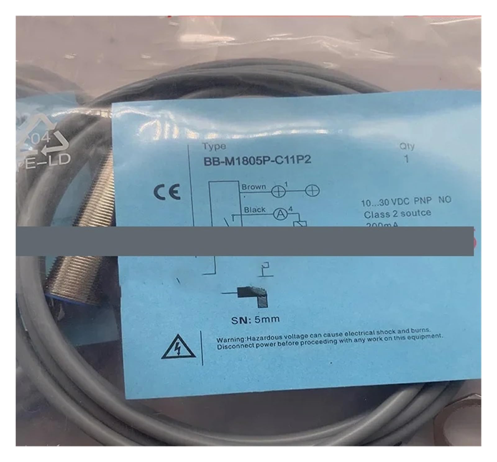 XDDQWSWA 3pcs Proximity switch BN-M1808N-C11S12 BB-M1808P-C11S12-S BB-M1816P-C11P2(BB-M1816P-C11P2)