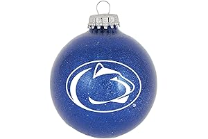 Penn State Nittany Lions Blown Glass Sparkle Ornament: Timeless Holiday Decor