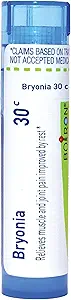 My Personal Guide to the Best Homeopathic Remedies for Inflammation 16 Boiron Bryonia Alba 30C Homeopathic Medicine for Muscle & Joint Pain - 80 Pellets