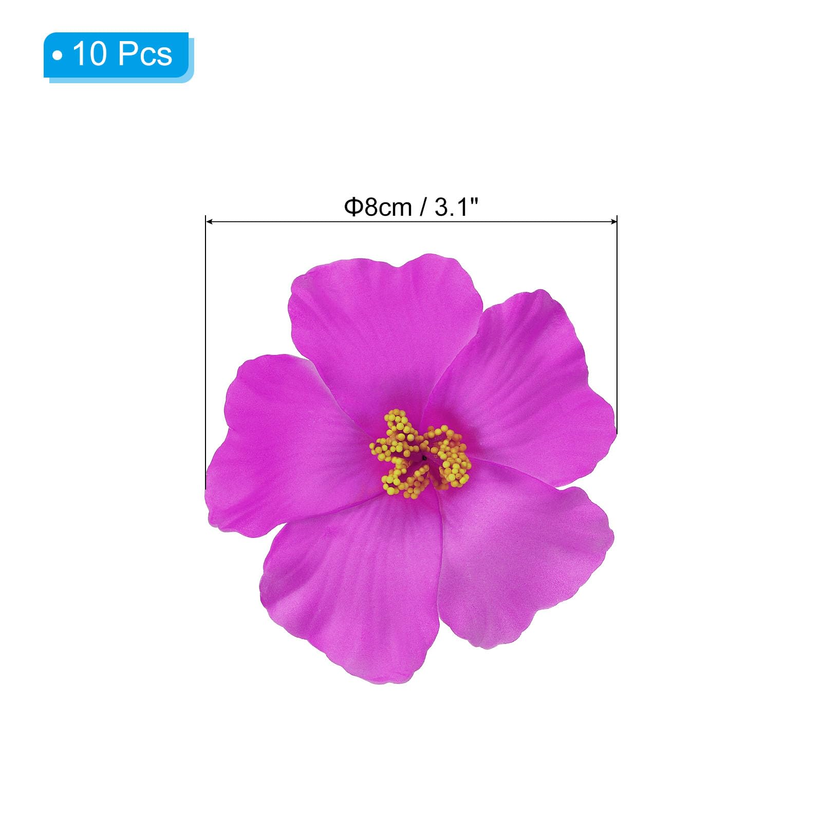 PATIKIL Hawaiian Hibiscus Flowers - Image 2