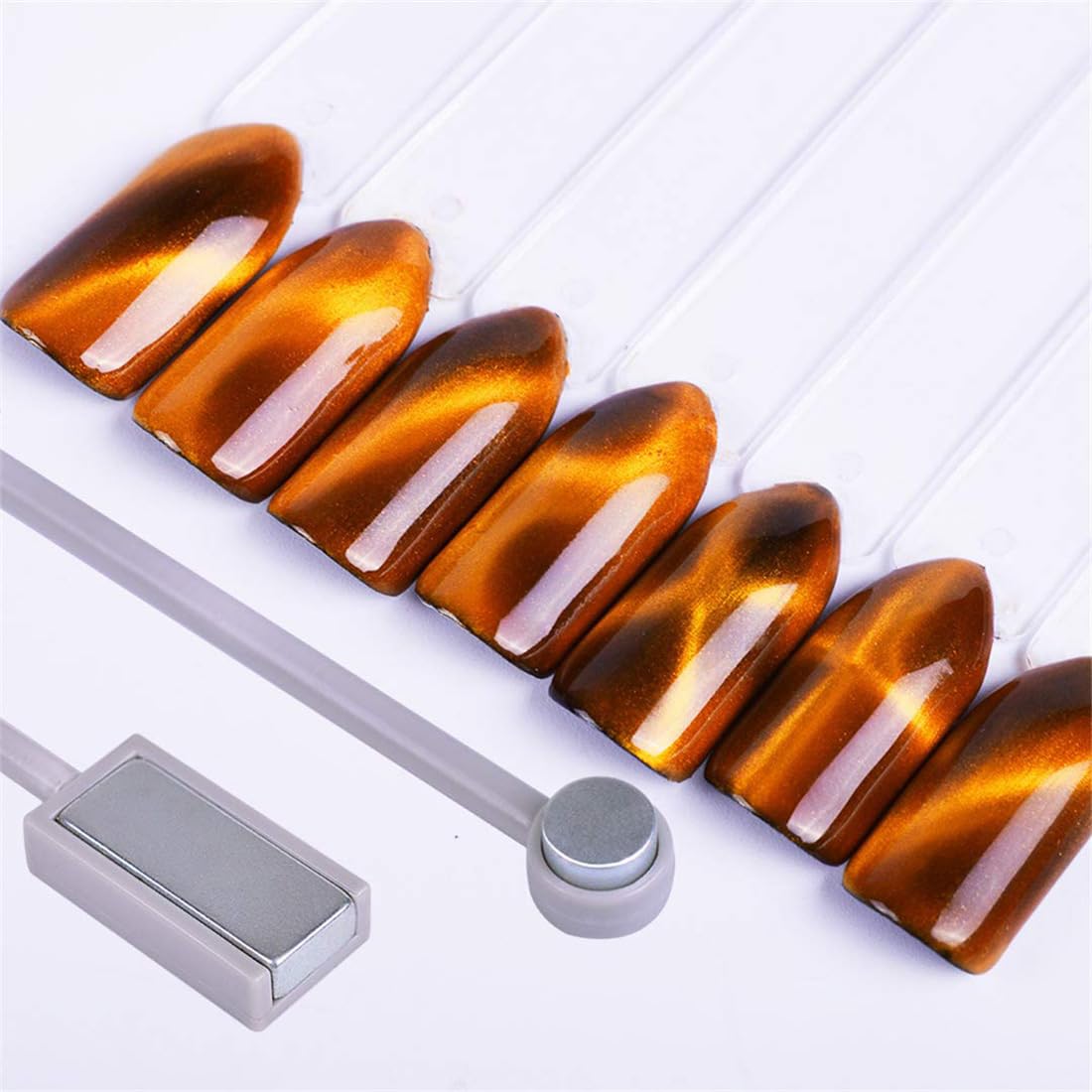 BLPRKOT Cat Eye 1.5 * 10 cm Magnetic Cat Eye Pen Nail Art Magnetic Stick Set for Nail Art DIY - Image 4