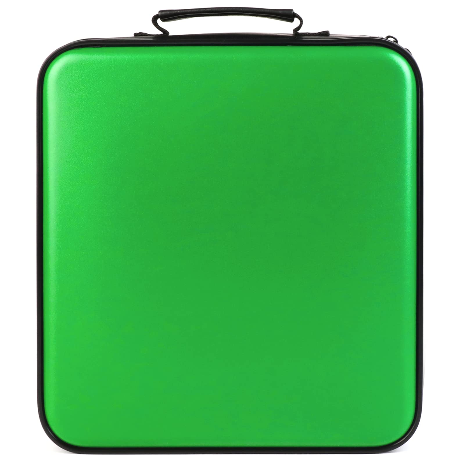 CD Case DVD Holders Storage - 432 Capacity Hard Plastic DVD Case Holder Organizer Portable Storage Case Disc Holder Folder Blu Ray Album Sleeves for Car Home Travel | Audio Music (Green)-image-36