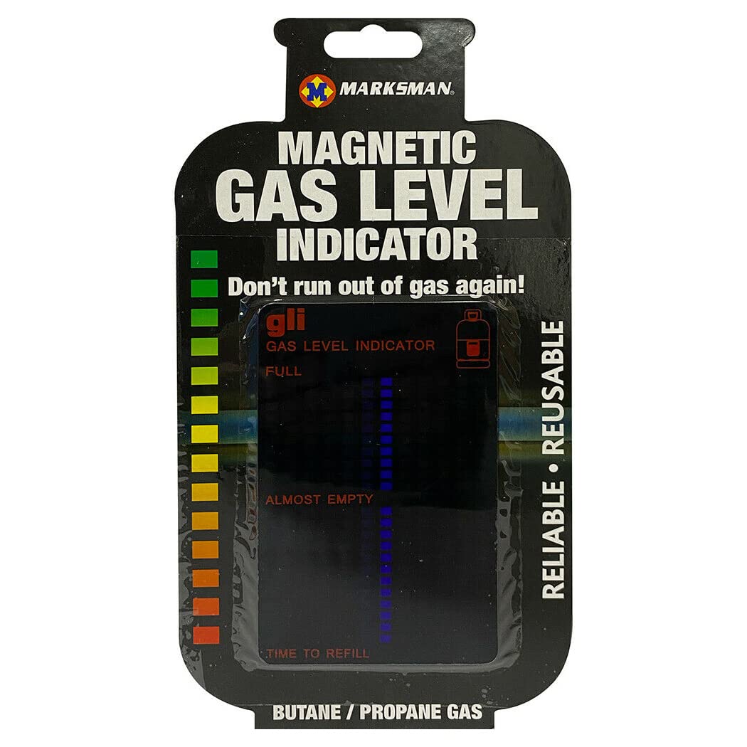 Magnetic Gas Level Indicator Colour Butane Propane Lpg Gauge Camping ...