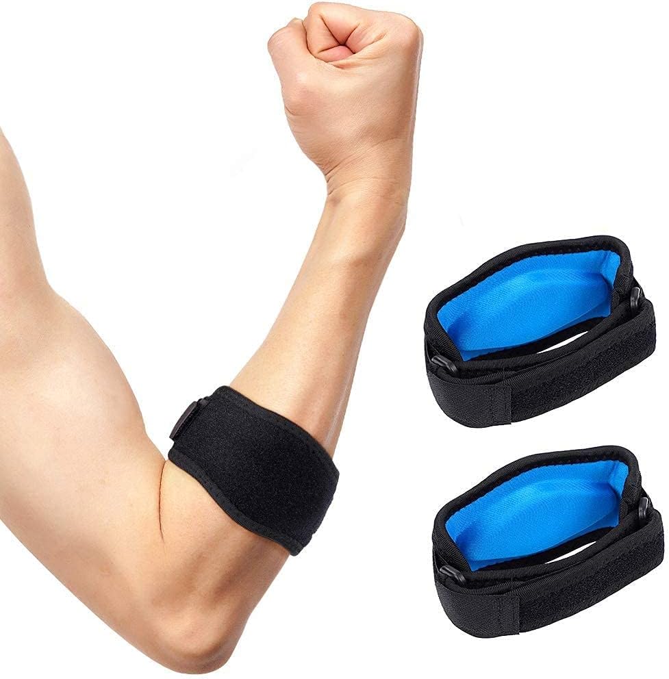 Sparthos Tennis Elbow Brace (Pack of 1) For Tendonitis, Forearm Pain