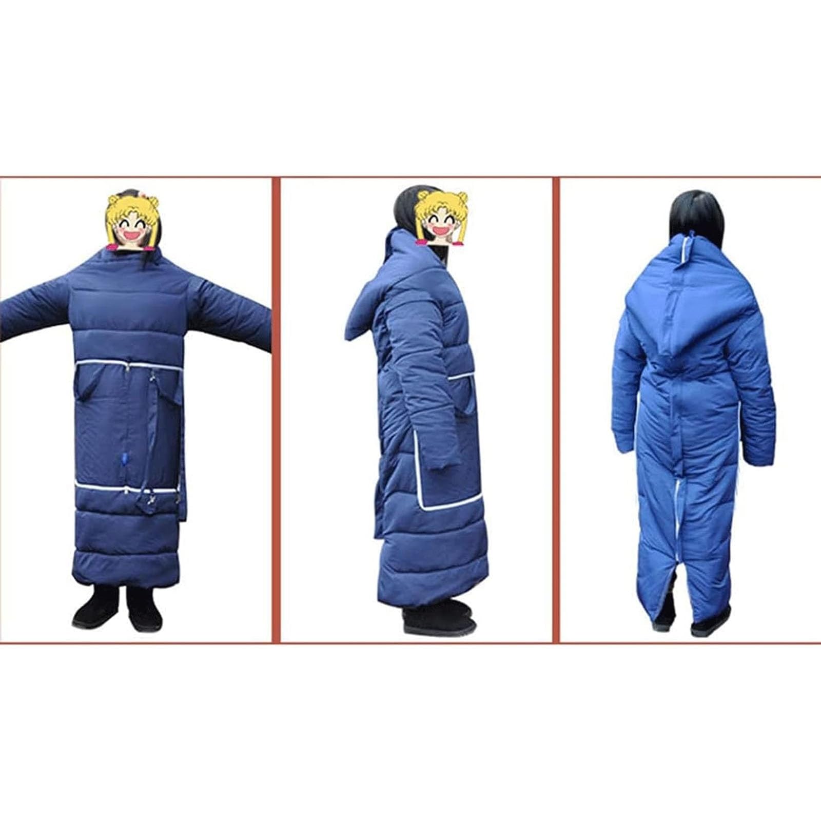 Manta térmica para Silla de Ruedas, de Invierno, Resistente al Viento, con Forro Polar, cálida para Todo el Cuerpo, para piernas y Parte Inferior del Cuerpo, para pacien