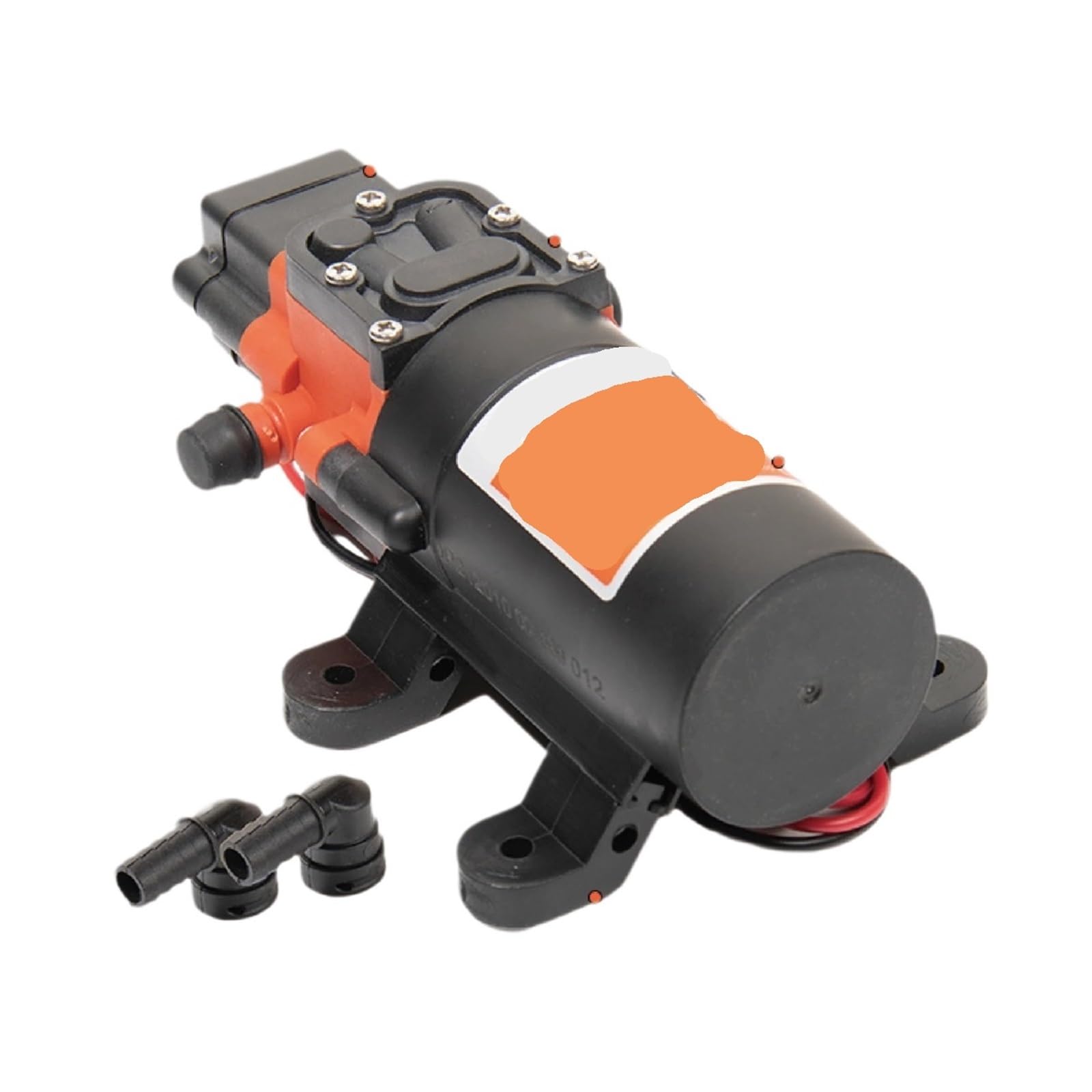 21 Marine Diaphragm Water Pump, DC 12V 24V Self Priming Pressure Booster Auto On Off Quiet(12VDC)