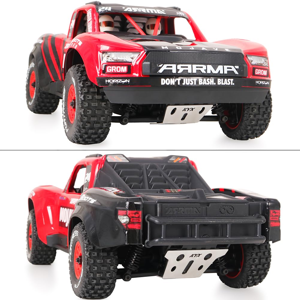 Plaque de protection du châssis avant/arrière pour Arrma Mojave 6S 1/7 Plaque de protection du châssis avant/arrière pour Arrma Mojave 6S 1/7