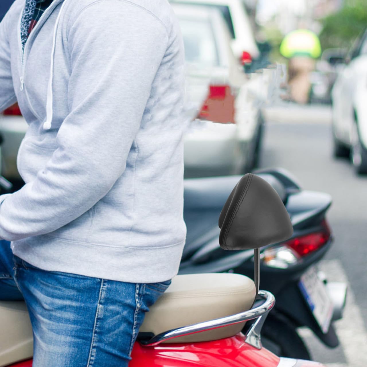 Siège arrière de voiture électrique pour enfants - Siège de moto électrique pour enfants - Siège conducteur - Dossier de vélo - Porte-enfant - Dossier de vélo arrière - Dossier de siège