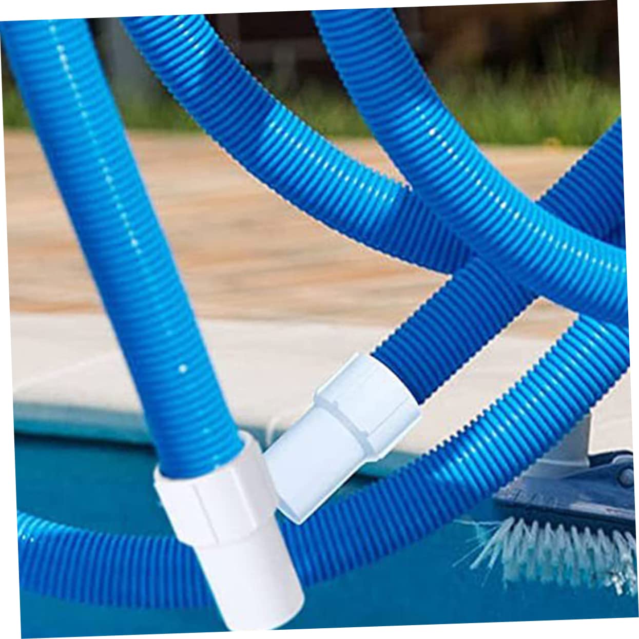 Adaptadores de grifo flexibles de rosca de hierro macho Juego de accesorios de conector de manguera, conectores de línea de aire Conectores rápidos Acoplador de aire y juego de enchufe, 4 piezas Reemp