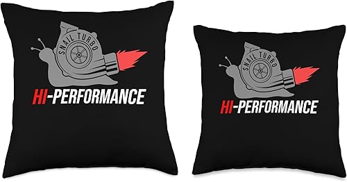 Miniatura 3 de Car Tuning Gift Idea Car Enthusiast Race Car Cojín afinador de coche para amantes de los caracol de alto rendimiento, 16 x 16 pulgadas, multicolor