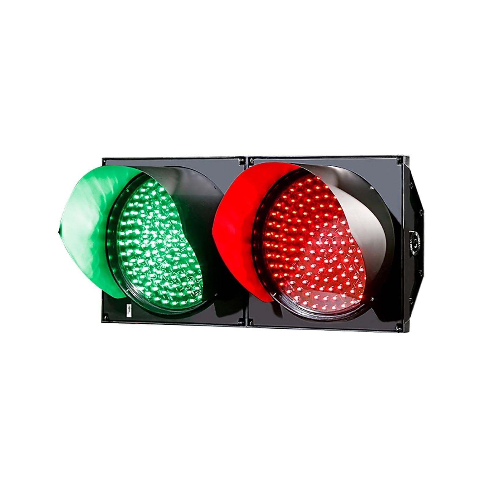 Światła drogowe LED, dwukolorowy czerwono-zielony przemysłowy wskaźnik stacji dokującej, obudowa z poliwęglanu ze sterowaniem okablowaniem (24 V DC) dla zwiększenia widoczności i bezpieczeństwa.