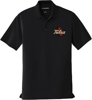 Sorority Letters Shop University of Tulsa Men's Short Sleeve Performance Polo
