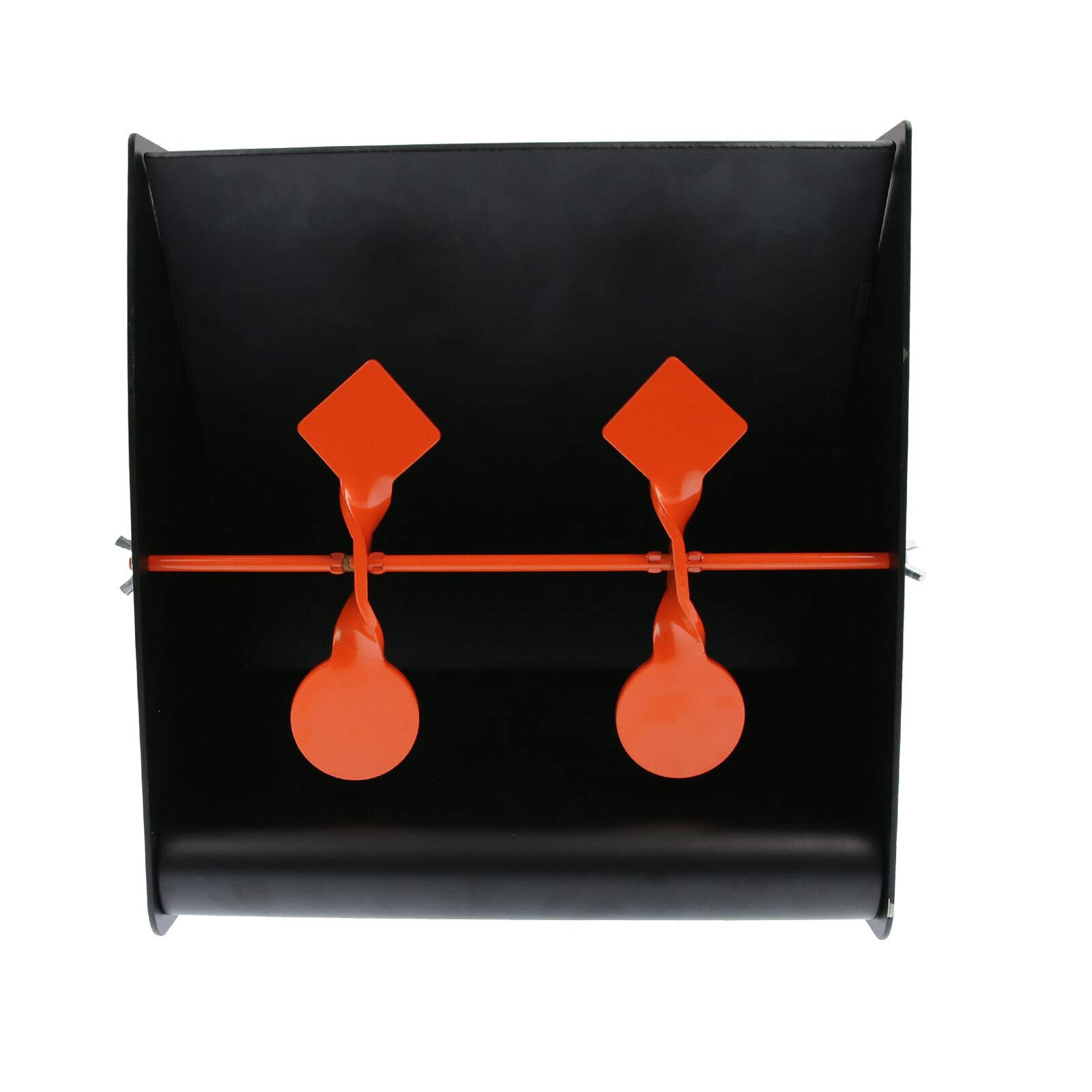 OpTacs - Kleinkaliber Kugelfangkasten Zielscheibe Pellet Catcher inkl. Pendelziel und 5 Zielscheiben I Robuster Kugelfang für Luftgewehr & Kaliber .177, .22