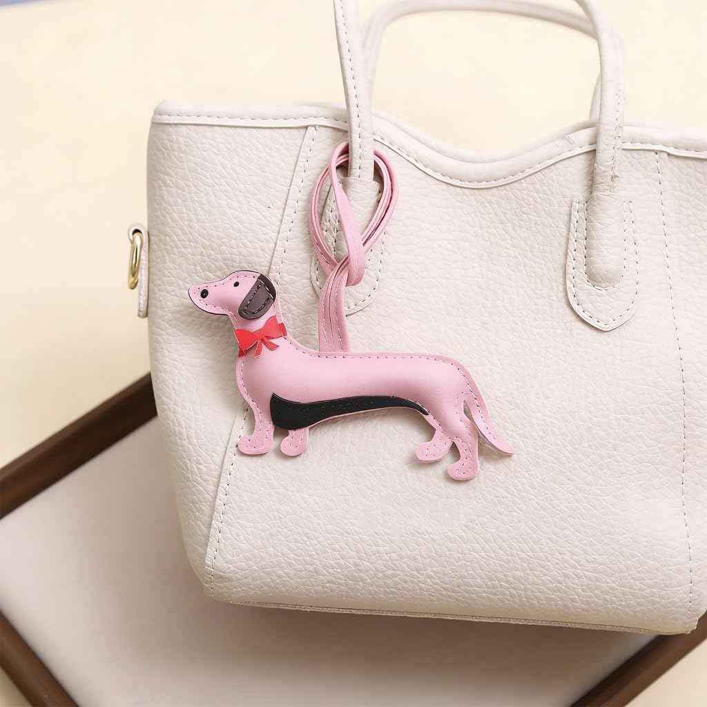 Decorative Pet Inspired PU Keychain Accessory For Student Professionals image 4