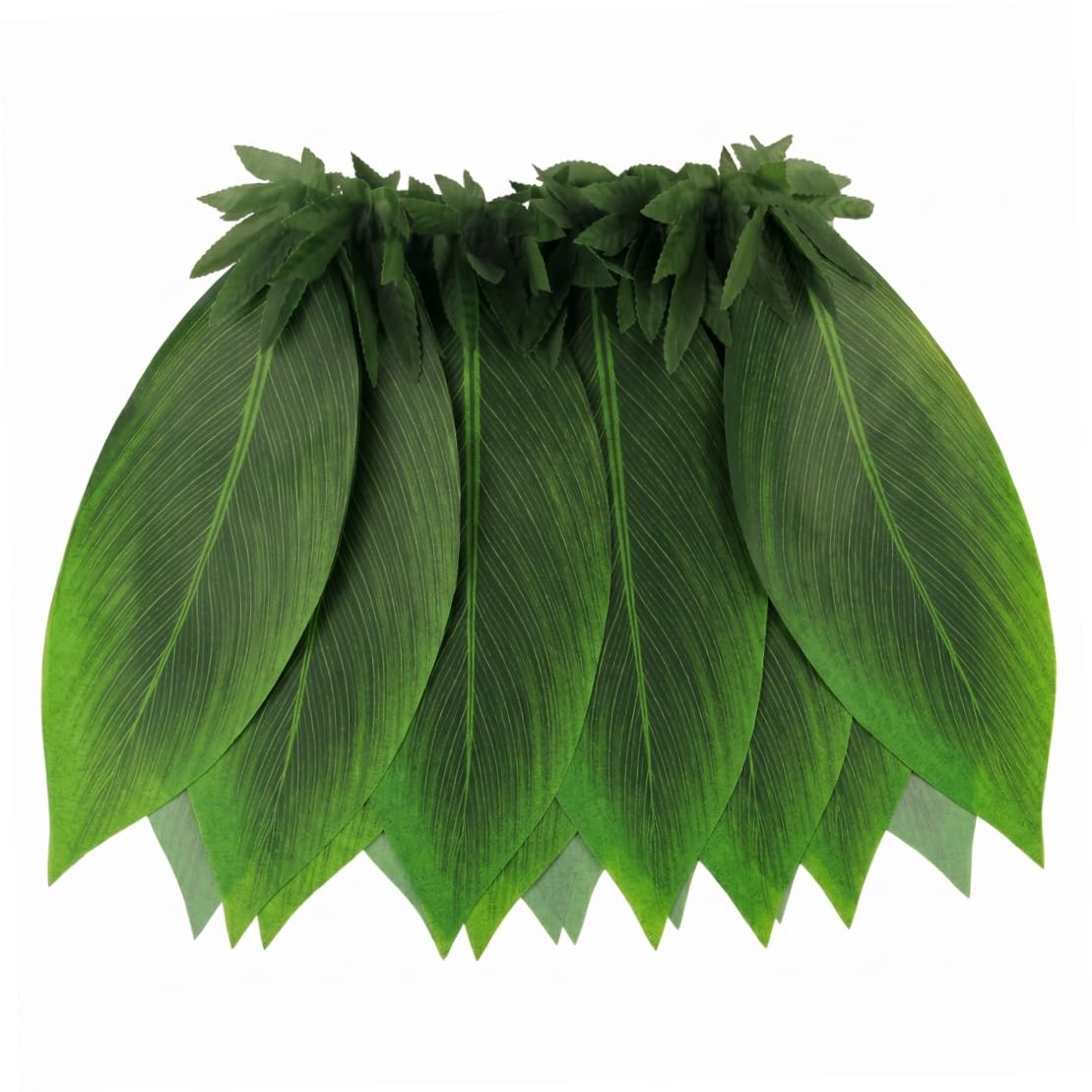 Striegro Grass Skirt, Hawaiian Leaf Hula Skirt, Elastic Waist Grass Skirts for Kids Beach Party, 23.6in/60cm.