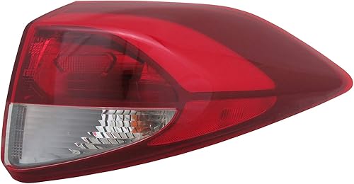 TYC Conjunto de luz trasera derecha compatible con Hyundai Tucson 2016-2018