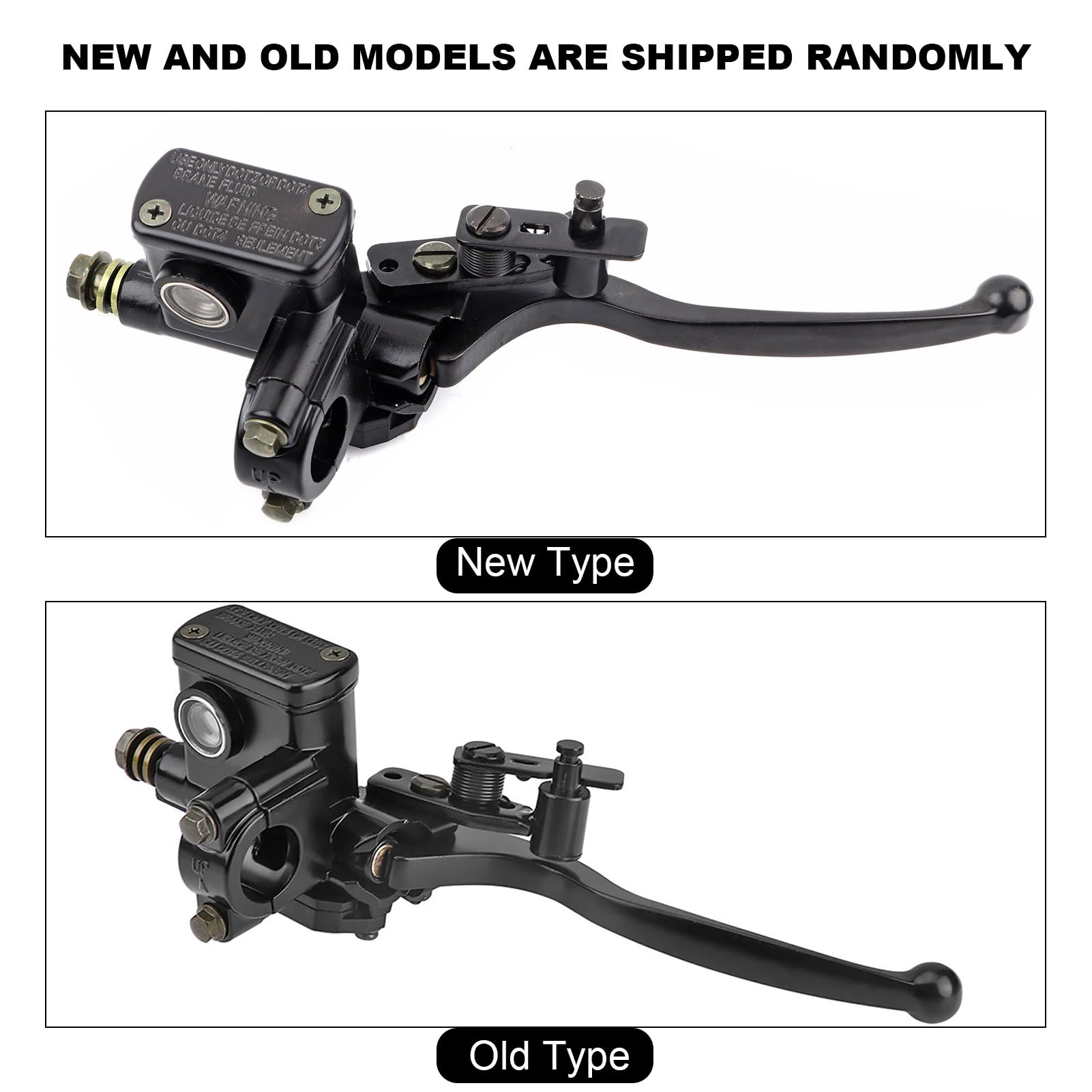Prawy główny cylinder hamulcowy, stop aluminium 7/8" przedni prawy hamulec sprzęgła Master Cylinder pompa dźwigni pompy do 50 cm³ 110 cm³ 150 cm³ Quad Bike ATV