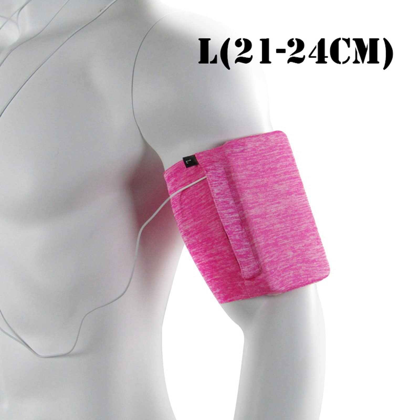 JINGYAN Custodie e cover per cellulari Outdoor Ultralight Zipper Pocket Braccio da uomo Borsa polso Uomo Donna Gym Bracciale Portafoglio Accessori sportivi(Blue)