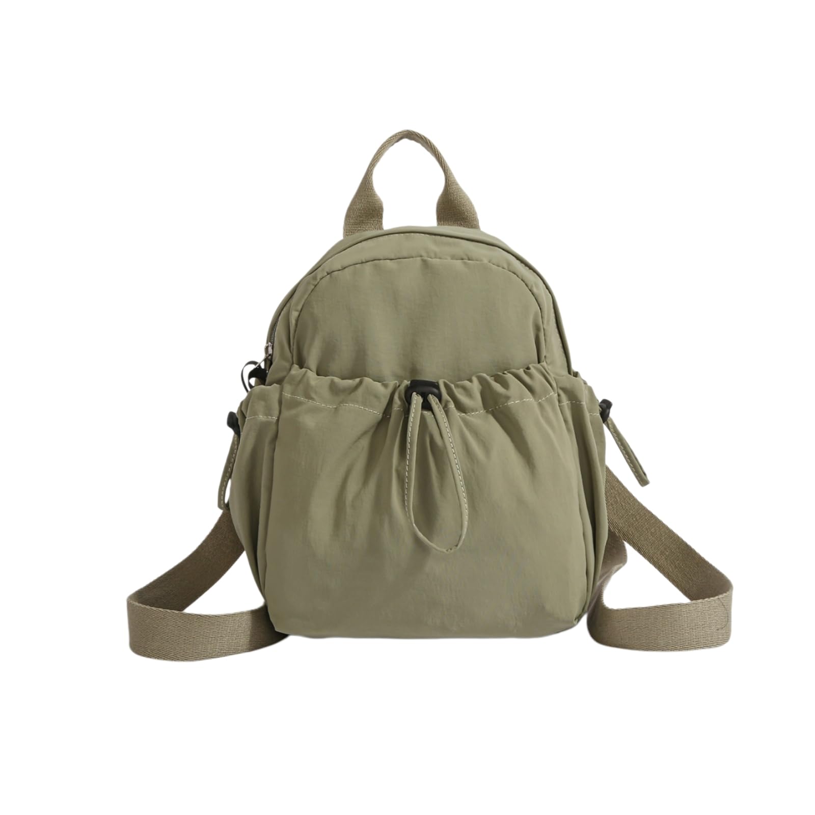 Zaino Mini A Cordone in Stile Coreano, Borsa Spalla Versatile Convertibile per Le Donne Escursioni Giornaliere-b