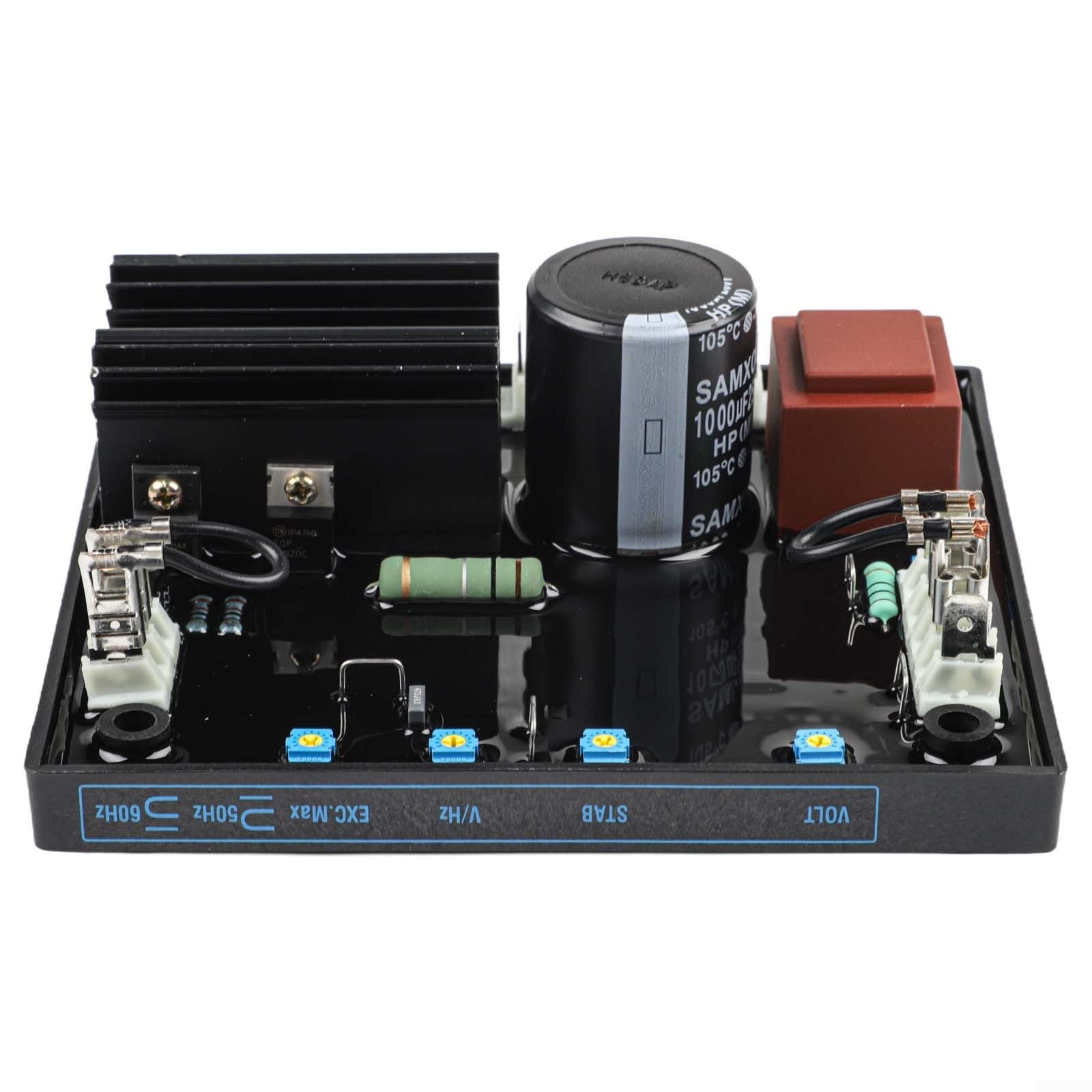 AVR R438 Regulador de voltaje automático para generadores Leroy Somer | Repuesto para R438 | Compatible con LSA 42.2 43.2 44.2 | AREP o PMG Excitation