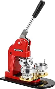 Amazon.co.jp: Poafamx 缶バッジマシーン 缶バッジメーカー