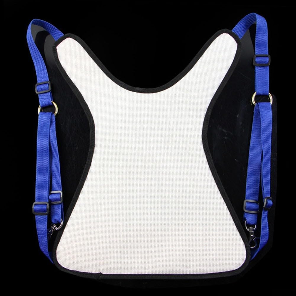 Gilet de pêche, harnais d'épaule réglable pour équipement de pêche en mer, gilet de poisson avec bretelles 40 x 47 cm