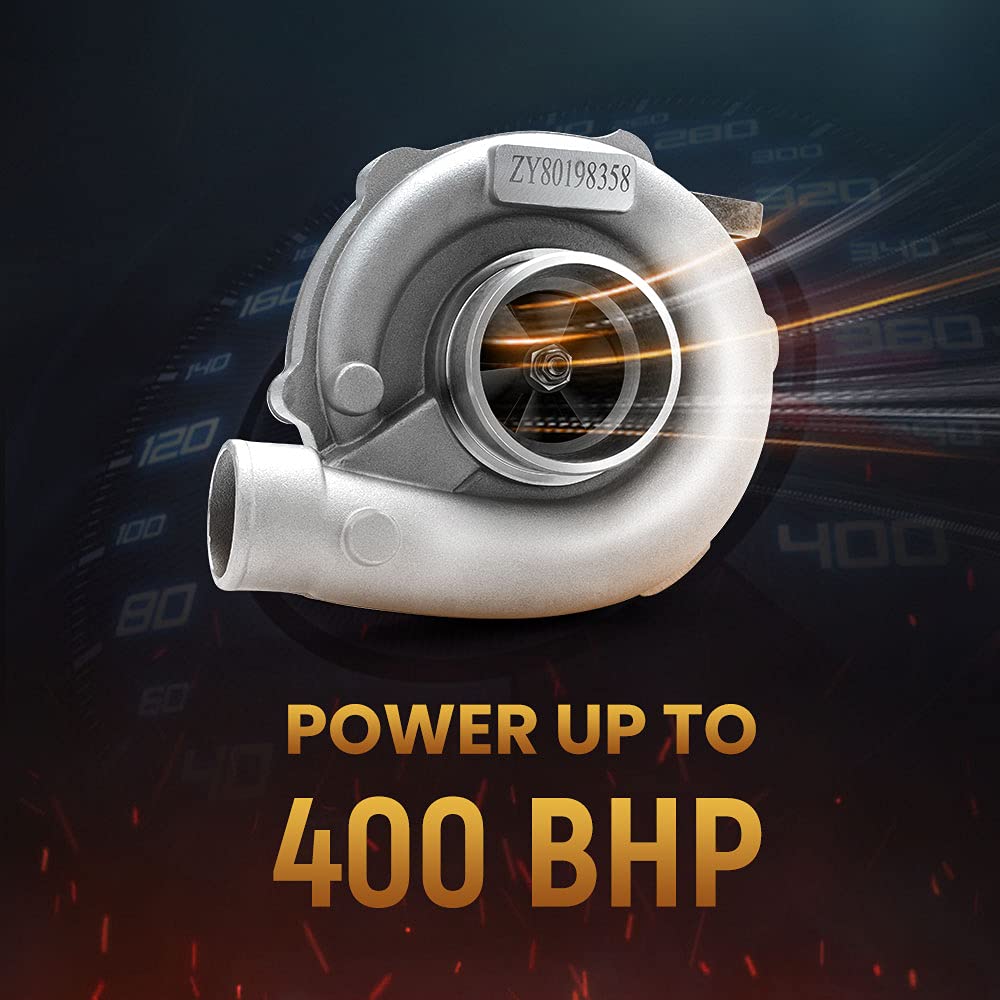 maXpeedingrods Uniwersalna turbosprężarka do T3T4 T04E T3 T4 A/R .57 turbina 1.8L 2.2L 3.0L 4.0L 400PS