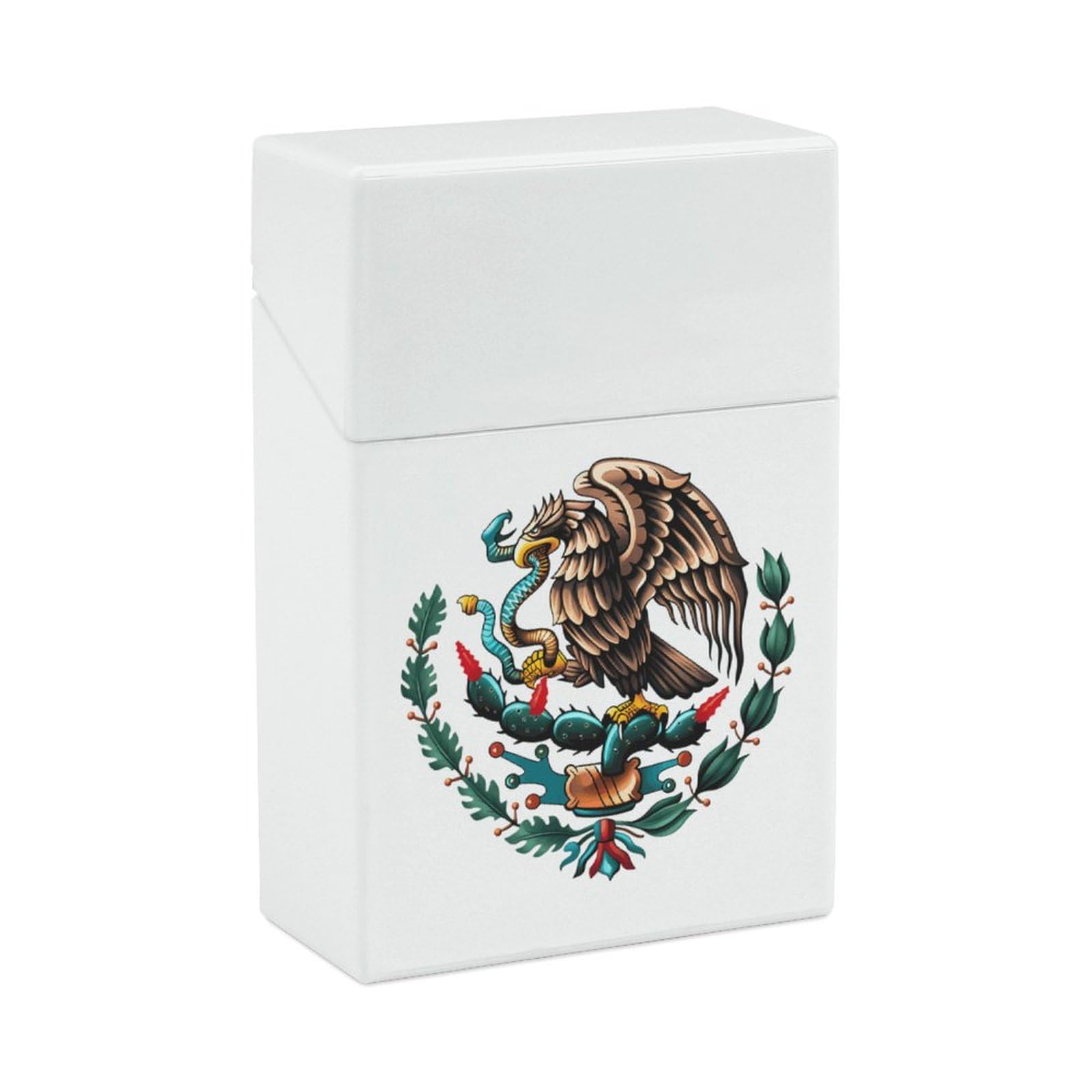 mexico cigarettes box Amazon.com: Mexico Mexican Flag Cigarette Case Box Flip Open Waterproof  Cigarette Holder Box for Men and Women, style : Health & Household