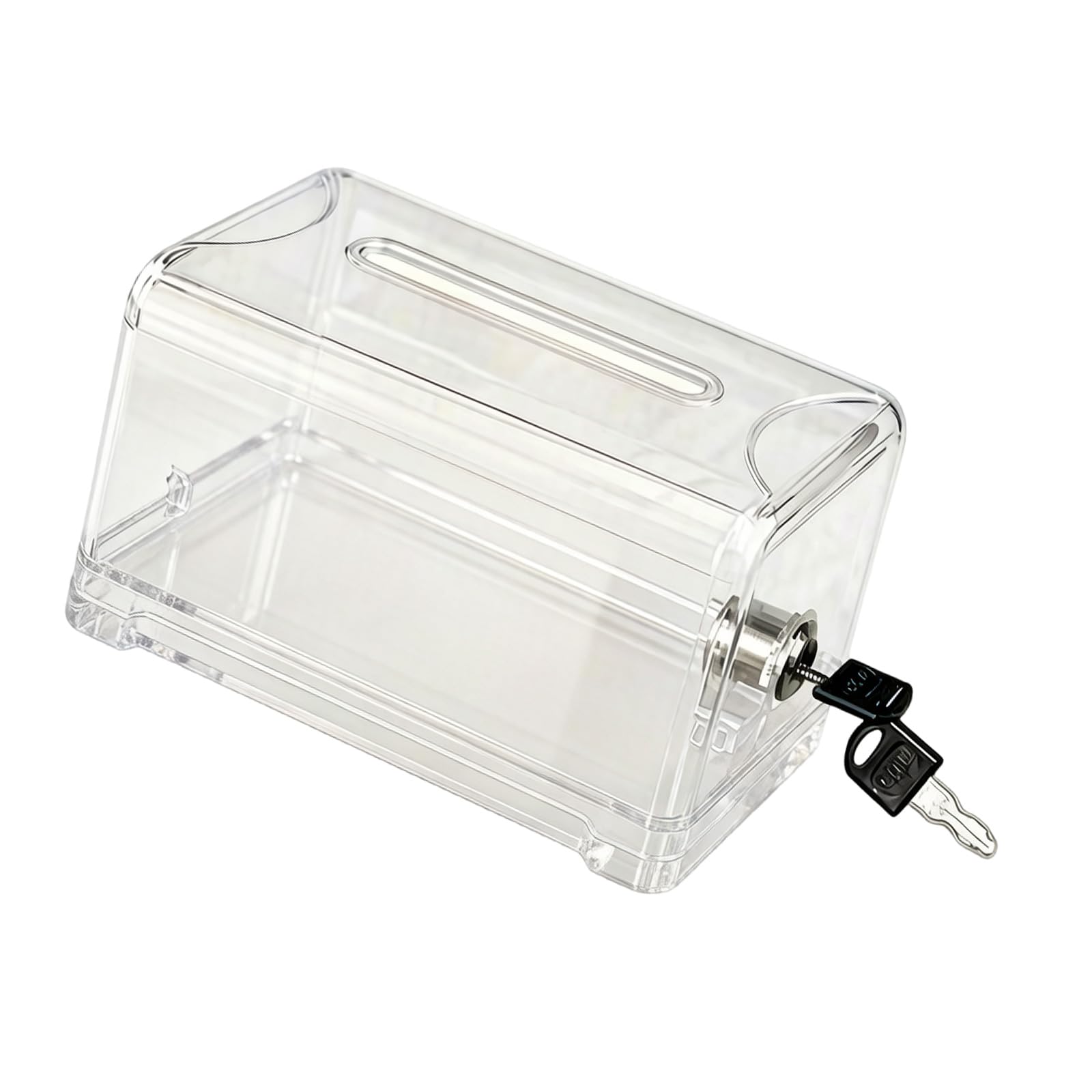 ZBIianxer Sturdy Lockable Acrylic Comment Box for Schools Offices and Organizational Feedbacks Secure Ballot Case