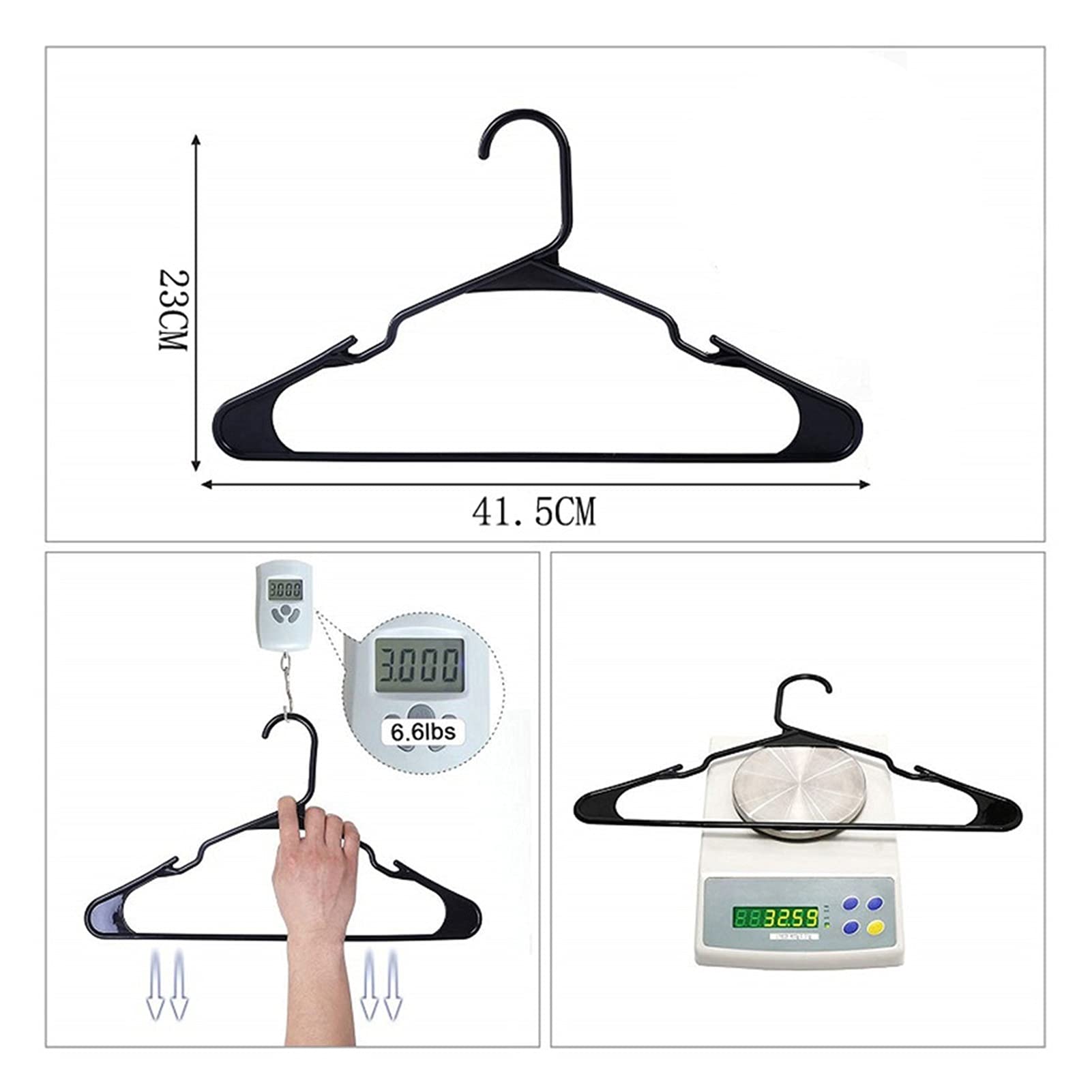 Ikea SPRUTTIG - Grucce Appendiabiti Leggere, In Plastica, 39 Cm, 30 - Foto 3