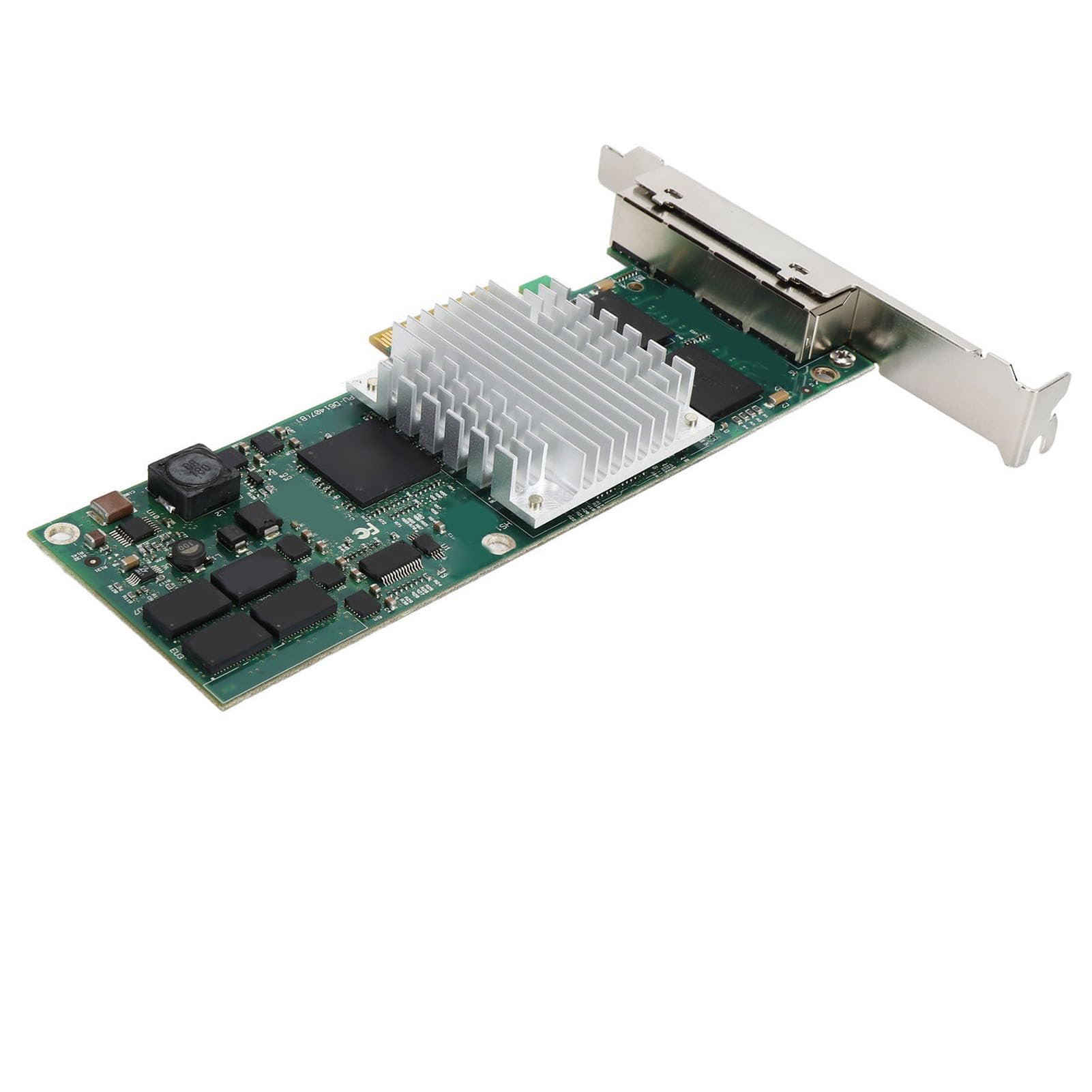 Scheda di Rete Gigabit, Adattatore Ethernet PCIE X4 a 4 Porte per connettività Server Ad Alta velocità, Supporta 10/100/1000 Mbps, Ideale per Sistemi