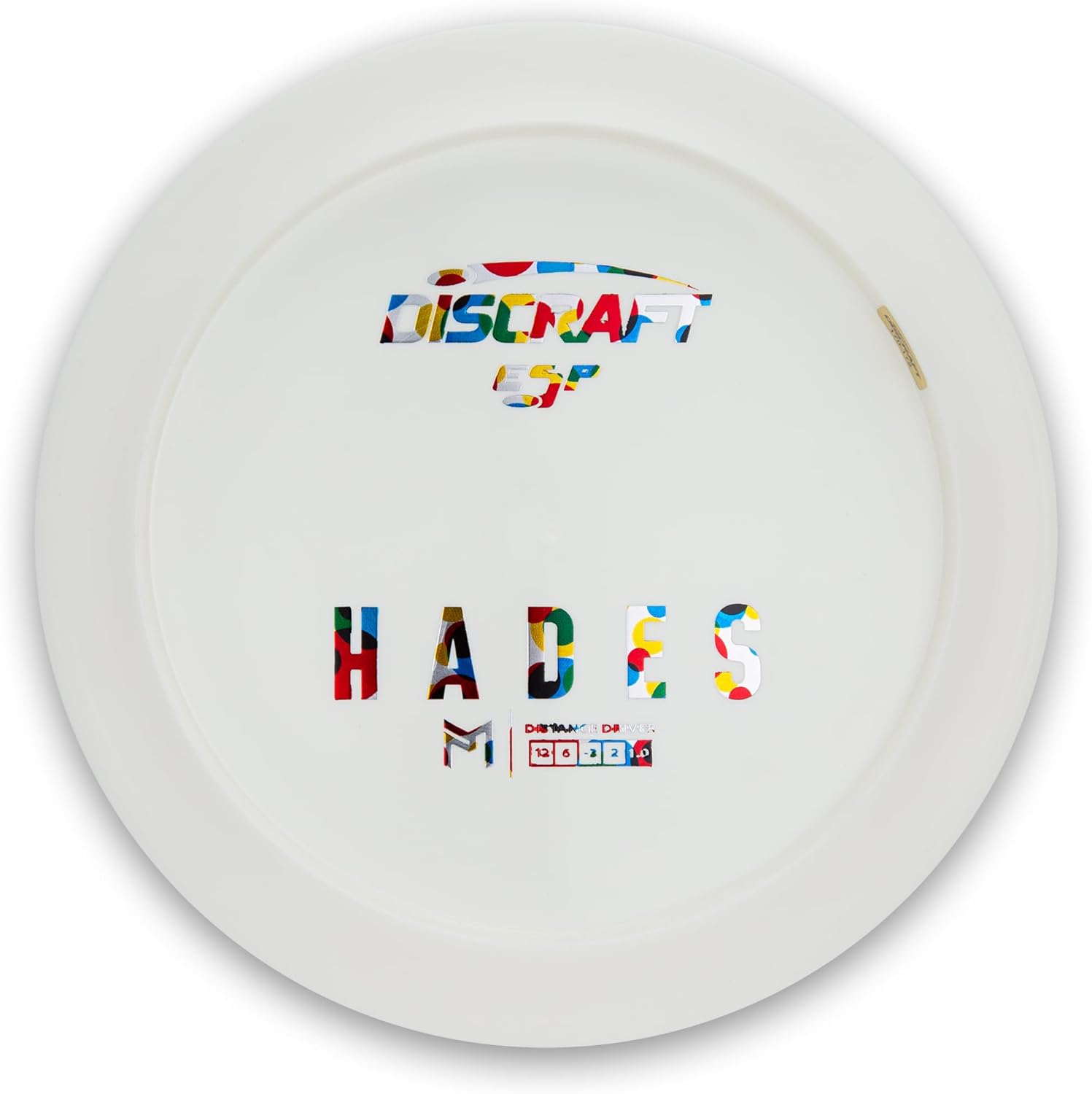 Discraft Paul McBeth ホワイト ESP Hades 167-169グラム ディスタンス ドライバー ディスク ゴ