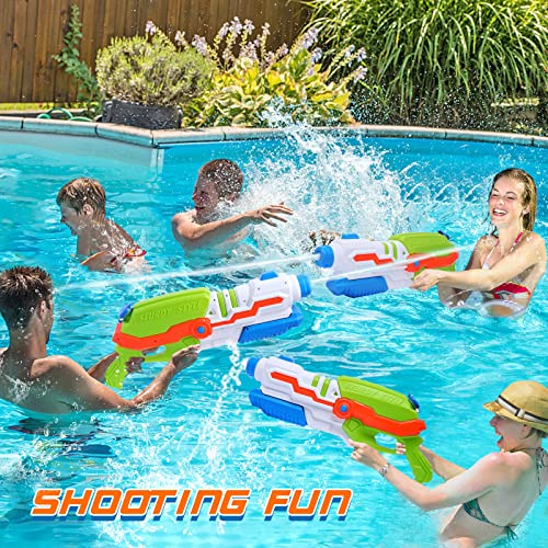 Ludilo Water Gun For Adults, 2100Cc Super Big Squirt Gun Water Soaker Blaster Long Range Water Shooter Squirter High Capacity Water Toys For Kids Teens Adults Swimming Pool Toys For Backyard Outdoor #TOP5