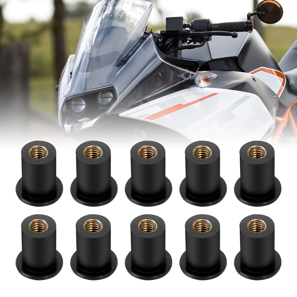 Amazon.com: 10PCS Wellnut, Alpha Rider M5 5MM Rubber Well Nut