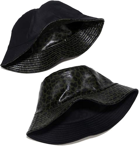 Miniatura 4 de Sombrero de pescador con estampado de animales, sombreros de sol reversibles, plegable, gorra de pesca para mujeres y hombres