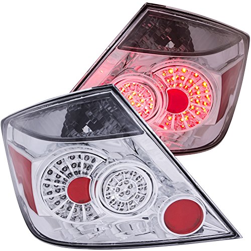 AnzoUSA 321213 Red/Clear LED Taillight for Scion tC - (Sold in Pairs)