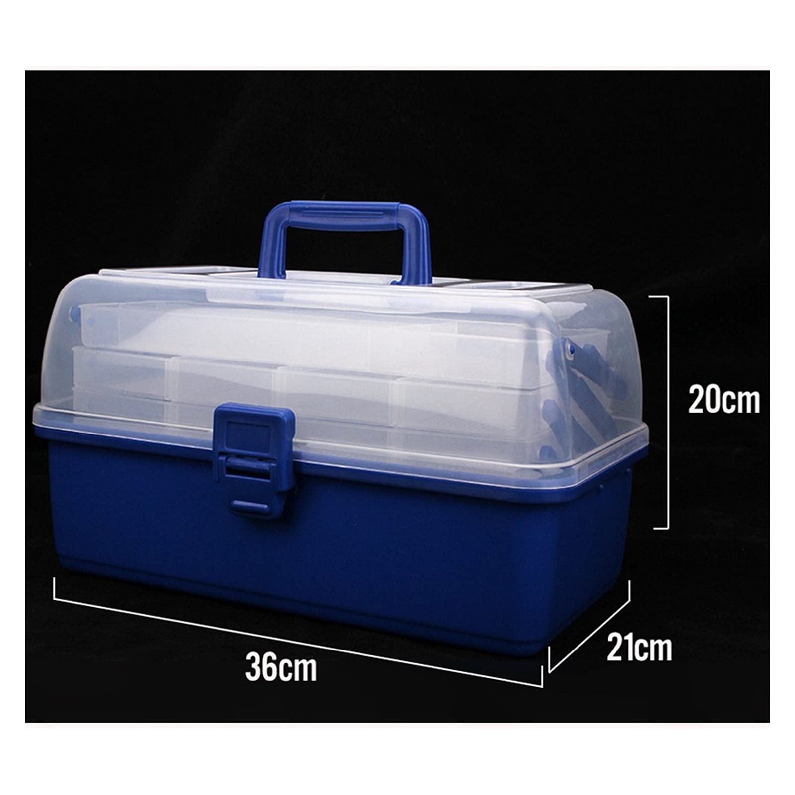 Scatola Portaoggetti per Ami da Pesca alla carpa Attrezzi da pesca Portatile Scatola di immagazzinaggio multifunzione Attrezzatura da pesca all'aperto Box Tool Box Pesca Scatola di stoccaggio da pesca