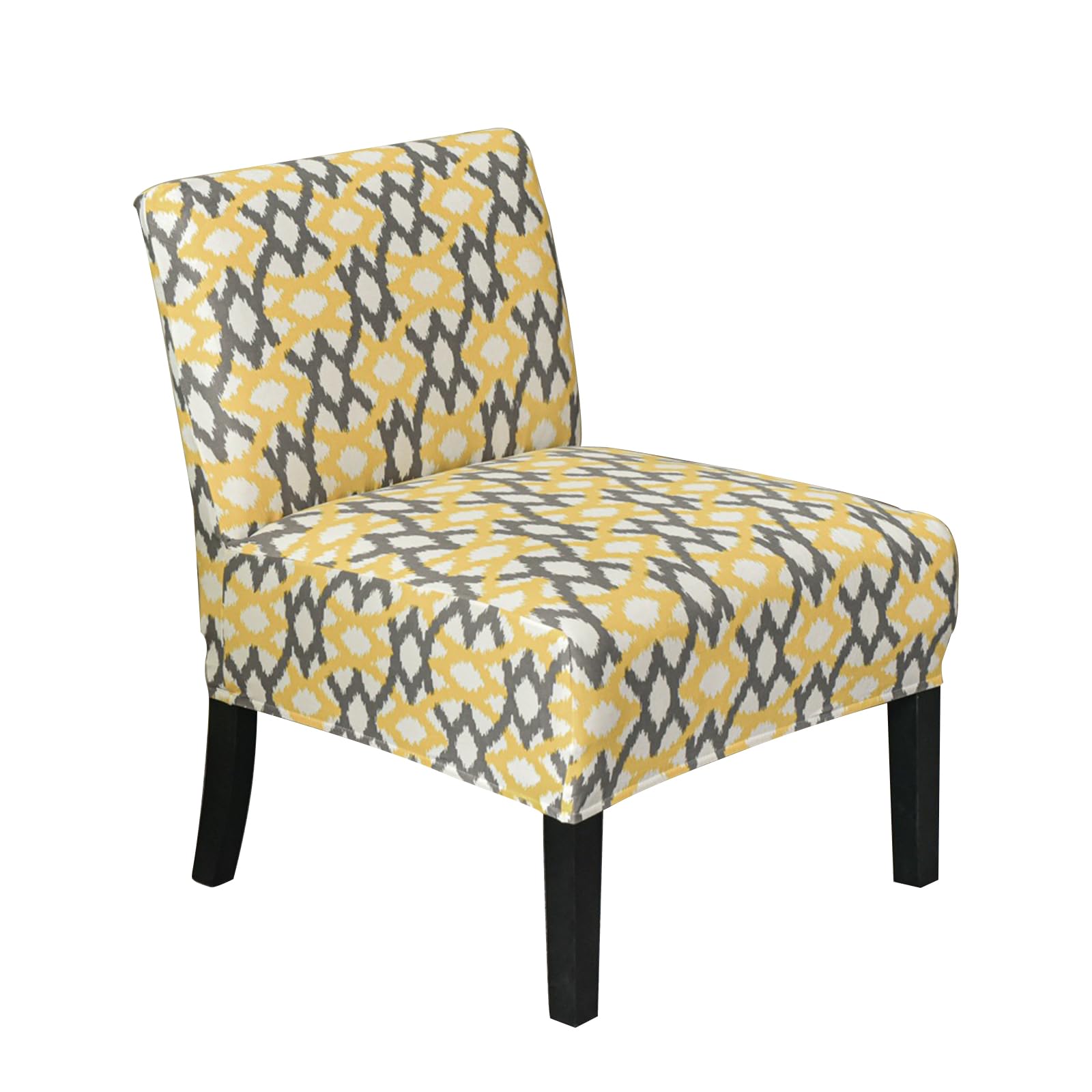 Jazuaiao D Armless Chair Sleeve Color Print Stretchable Chair Slipcover For Living Room Ining Room Hotel Sofa Covers 1Pc Sofa Slipcover