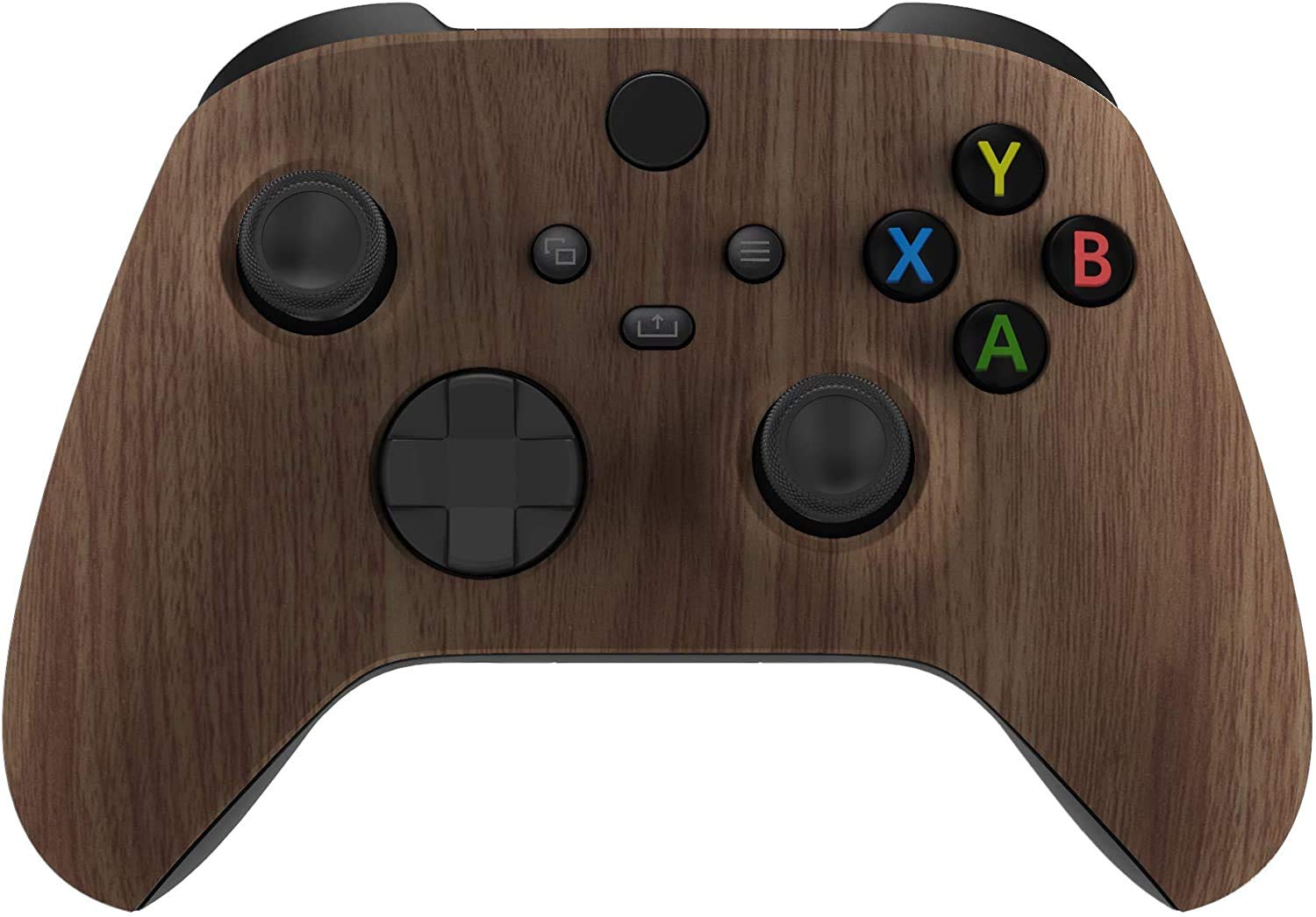 Custom Controllerzz Wood Controller & Case Bundle – Includes Wood Custom Wireless Controller for Xbox Series X/S, Xbox One, PC & Universal Protective Travel Case