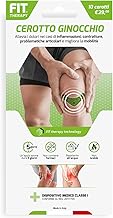 FIT Therapy – Cerotti Antidolorifici e Antinfiammatori Ginocchio - Per Tendinite, Gonalgia, Artrosi e Dolori Articolari – NON SCALDA, Impermeabile, Senza Farmaci, Dura 5 Giorni (10 Cerotti)