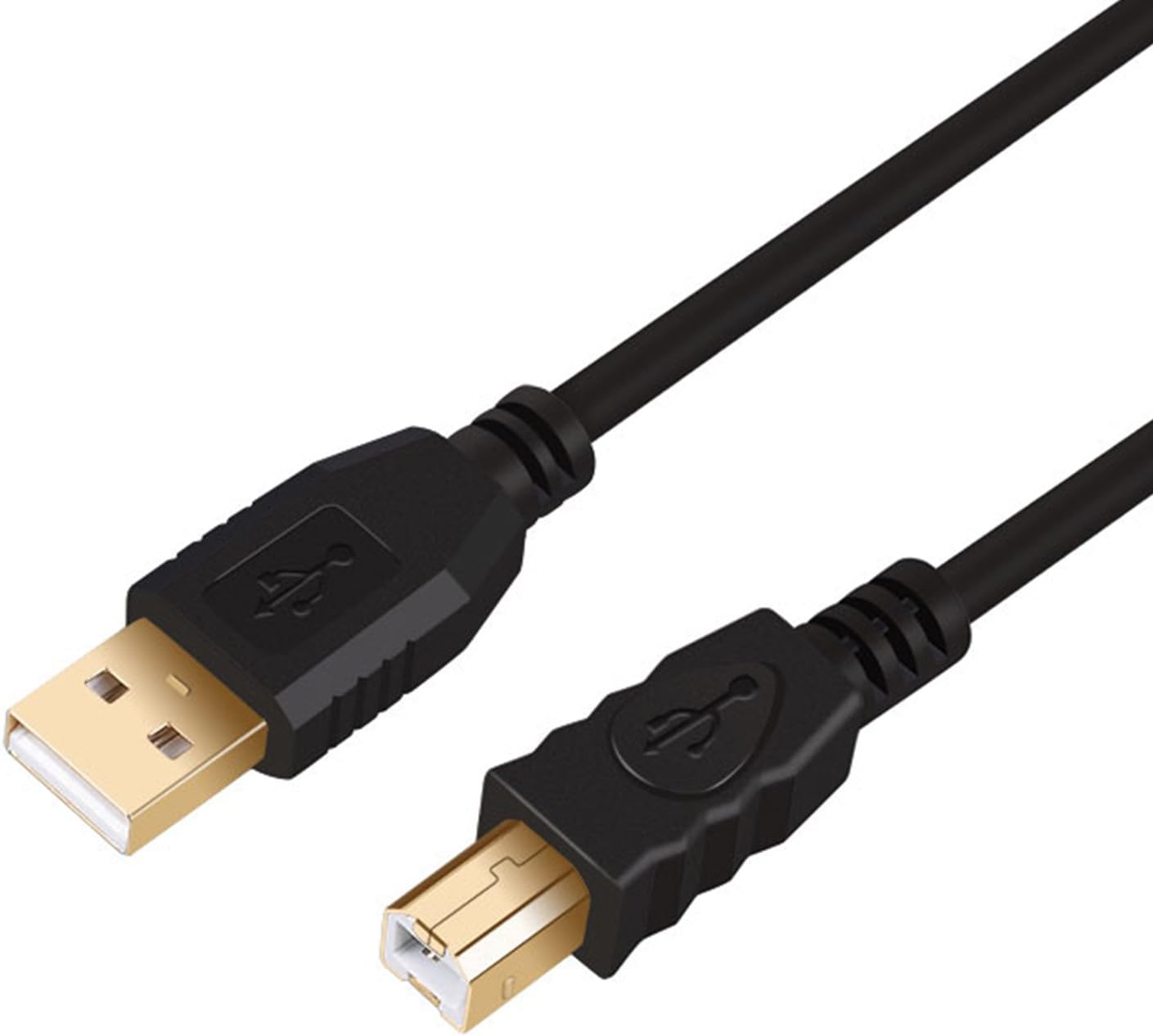 Printer Cable 100Ft, Tanbin 100Feet Hi-Speed USB 2.0 Type A Male to Type B Male Printer Scanner Cable for HP, Canon, Lexmark, Epson, Dell, Xerox, Samsung etc