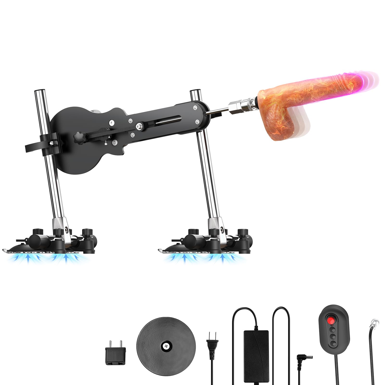 SXOVO Sex Machine Macchina del Sesso con 9 Modalità di Spinta Automatiche Macchina del Sesso Telecomandata con Dildo Sex Toy per Donne Uomini Masturbazione