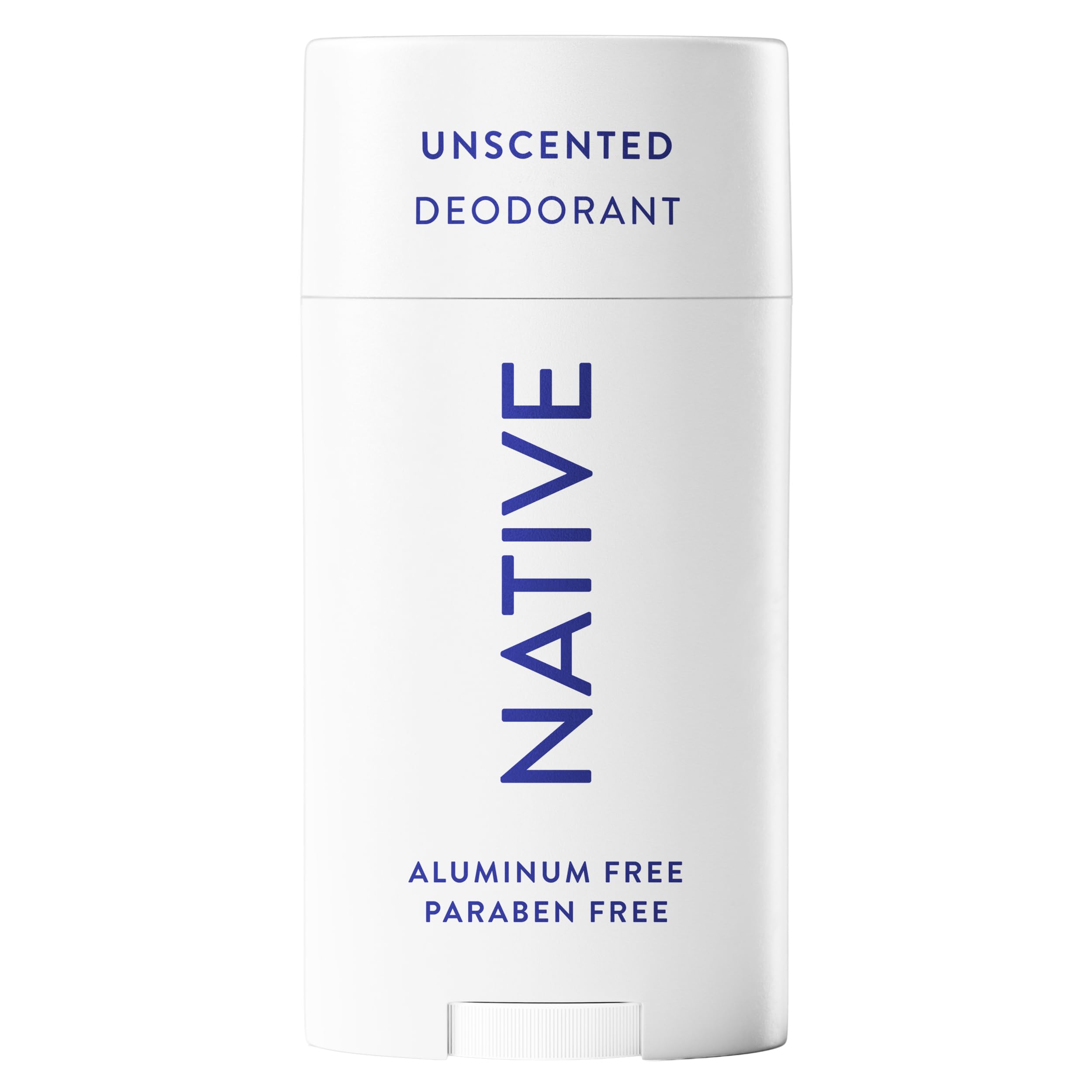 Native Deodorant,Unscented, Aluminum Free, Paraben Free, 2.65 OZ (75 g), Coconut Oil and Shea Butter