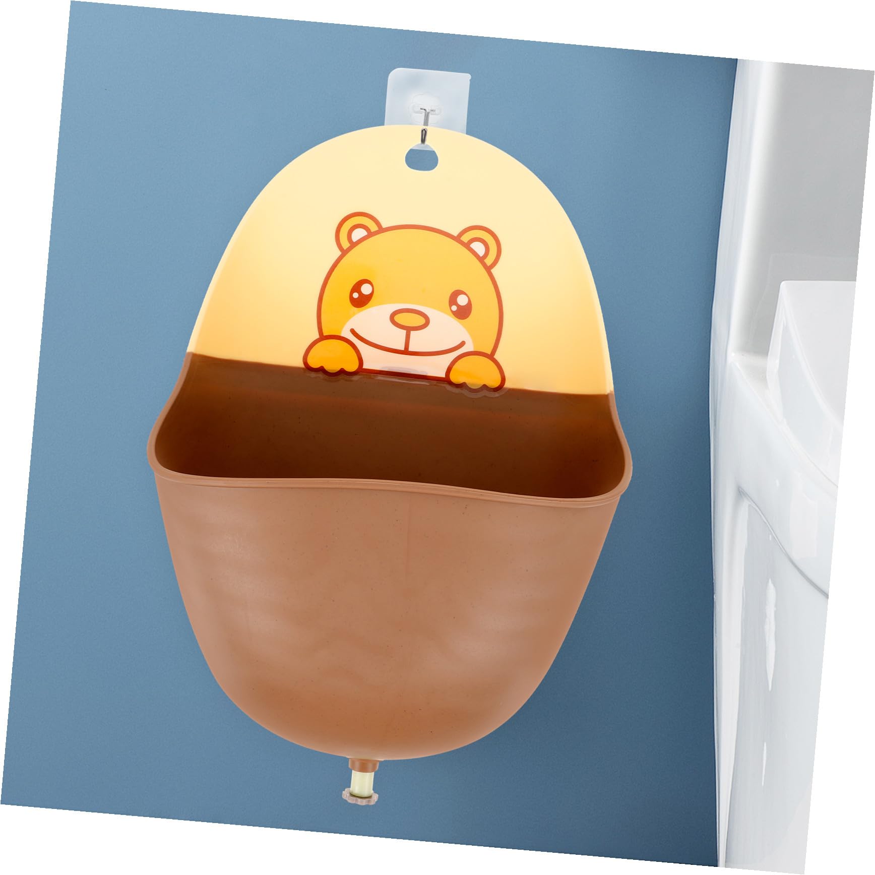 ifundom 2piezas Orinal Infantil De Entrenamiento Para Niño Urinal De Pared Para Potty Training Diseño Prueba De Derrames y De Limpiar Para Baños y