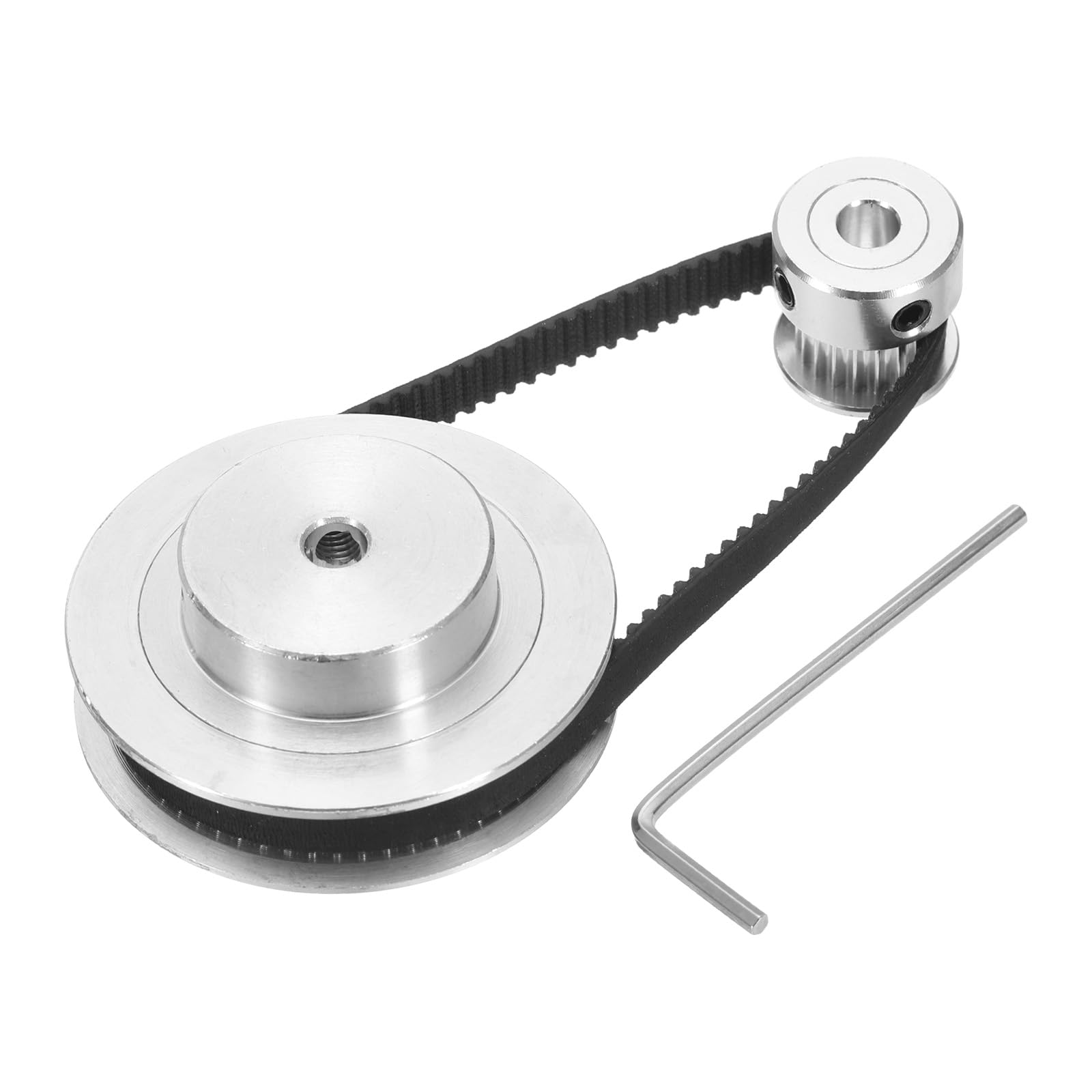 QUARKZMAN GT-2 Poulie Synchrone 20&80 Dents 6,35mm Alésage, Poulie De