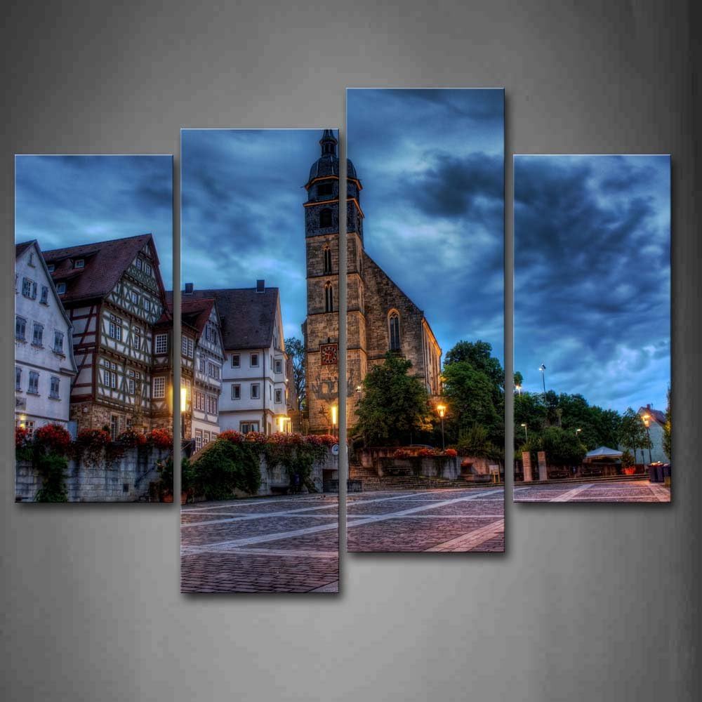 First Wall Art Special Tall Buildings and Clear